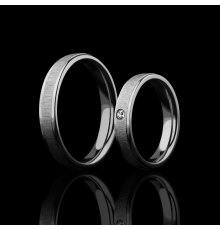 Vestuviniai žiedai su Deimantu 0.03ct